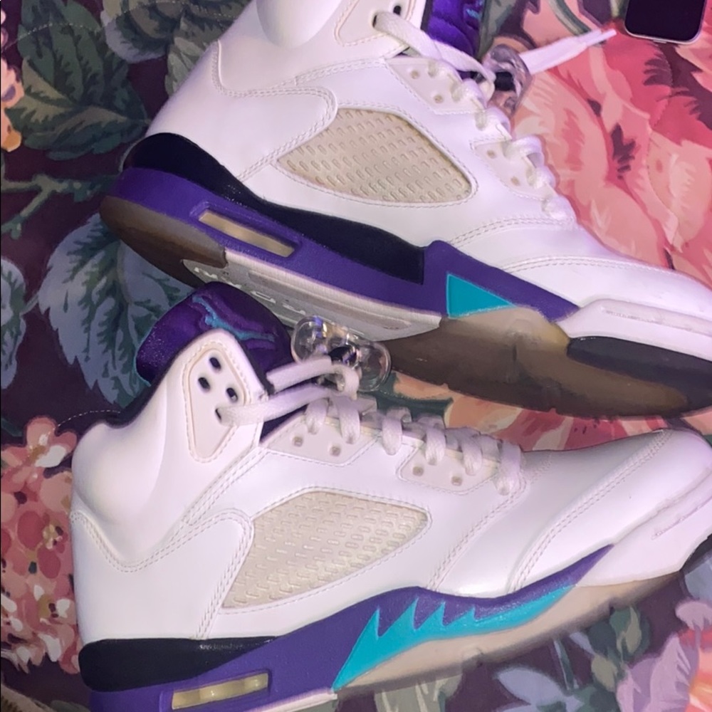 jordan 5 grapes